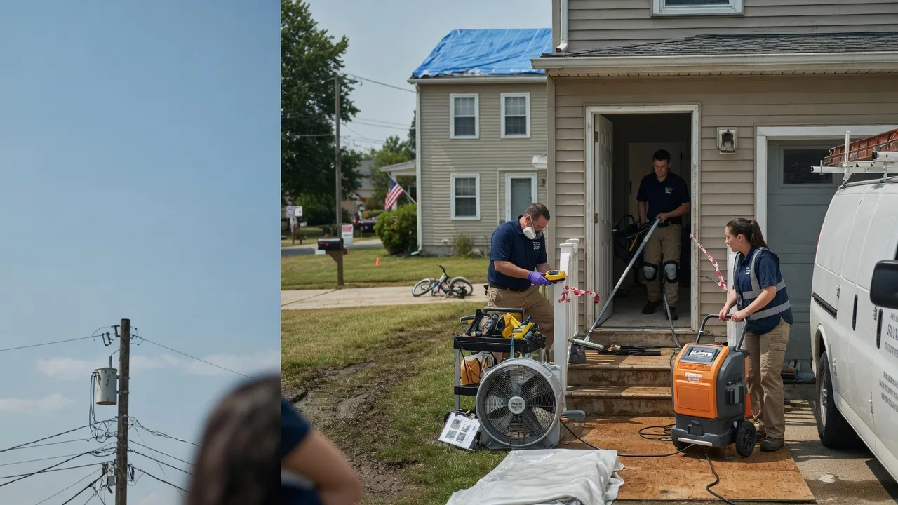 Water Damage Repair in Dewitt, IL near me